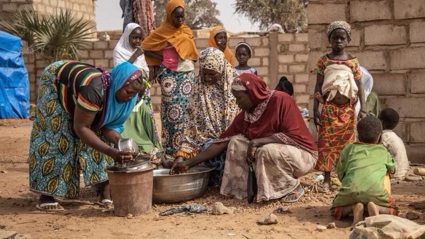 Soutien alimentaires à 52 personnes déplacées